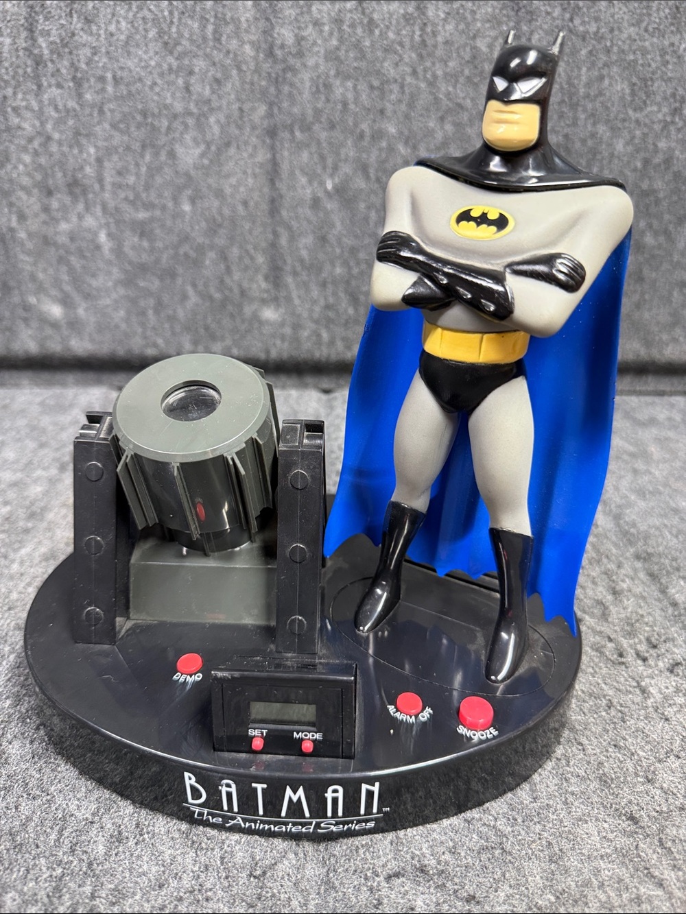 1993 Marvel Batman Animated Series Figure Alarm Clock